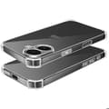 Miniatyrbild 2 av 4: Stöttålig skal för iPhone 16 Plus med förstärkta hörn Mayaxess Transparent