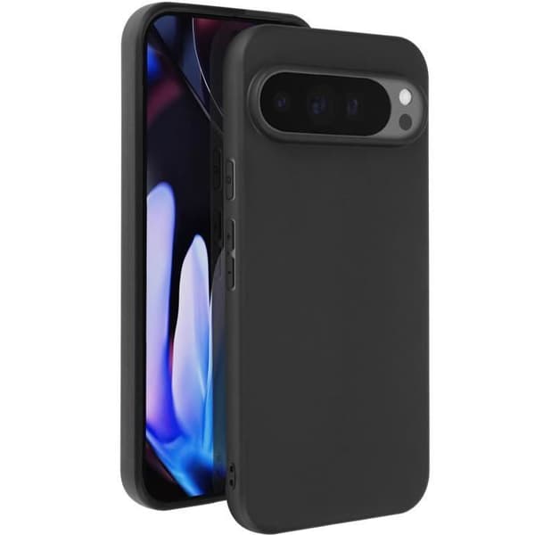 Coque för Google Pixel 9 Pro XL Silikon Mjuk Tunn Beläggning Mayaxess Svart