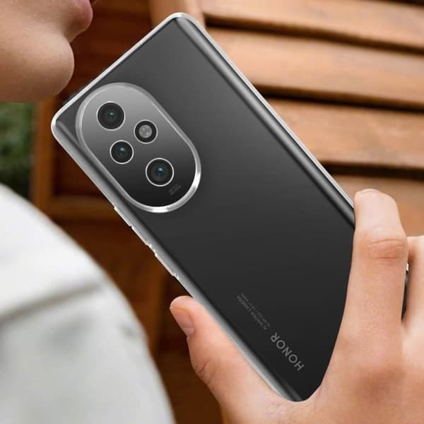 Coque för Honor 200 Pro Silicone Souple Mayaxess Transparent
