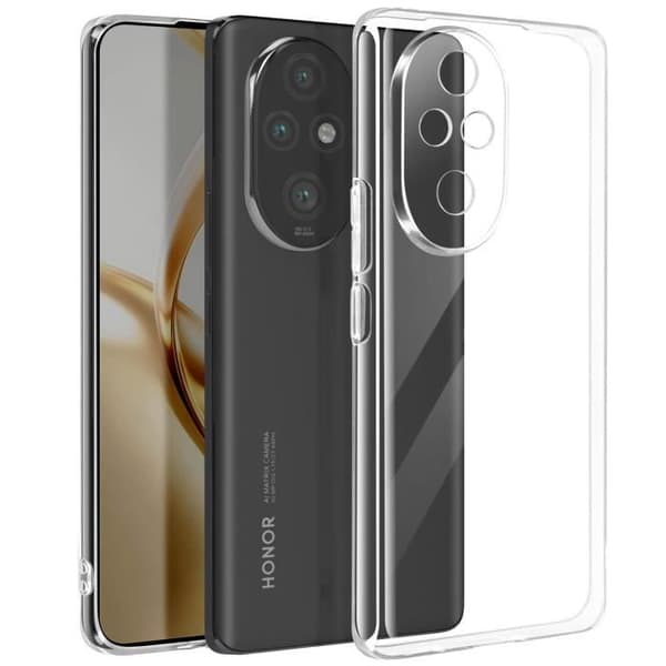 Coque för Honor 200 Pro Silicone Souple Mayaxess Transparent