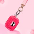 Miniatyrbild 3 av 4: Coque för AirPods Pro Choupette Stötsäker med Ring Karl Lagerfeld Fuchsia
