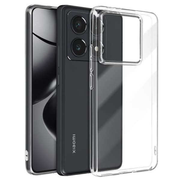 Coque för Xiaomi 14T Pro Silikon Mjuk Mayaxess Transparent