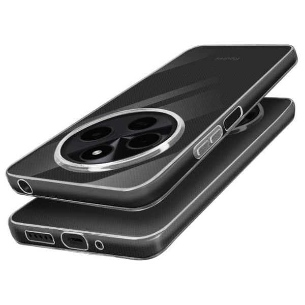 Coque Silicone Souple pour Xiaomi Redmi 14C Mayaxess Transparent