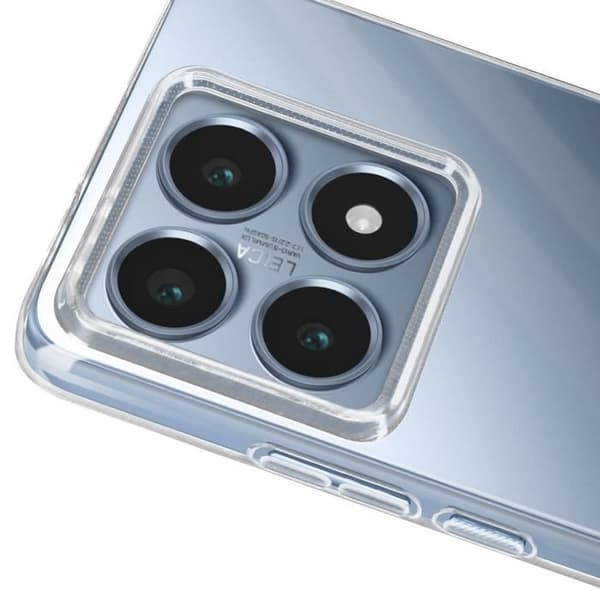 Coque för Xiaomi 14T Silikon Mjuk Mayaxess Transparent