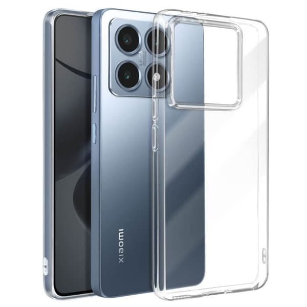 Coque för Xiaomi 14T Silikon Mjuk Mayaxess Transparent