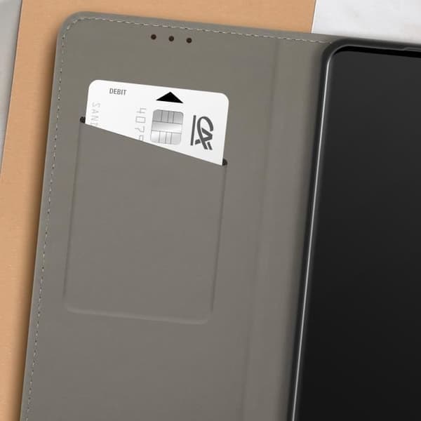Etui för Redmi Note 14 Pro och 14 Pro Plus Magnetisk kortficka Svart