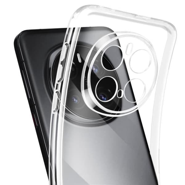 Siliconfodral för Honor Magic 7 Pro, Transparent Akryl Baksida