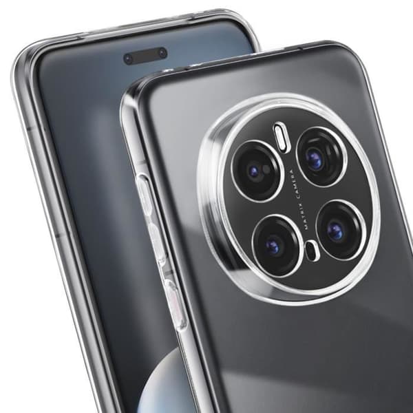 Siliconfodral för Honor Magic 7 Pro, Transparent Akryl Baksida