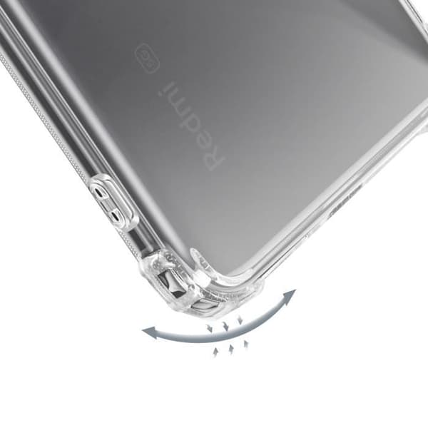 Skyddsskal för Xiaomi Redmi Note 14 5G Stötsäker Flexibel Förstärkta hörn Transparent