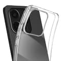 Miniatyrbild 3 av 4: Skyddsskal för Xiaomi Redmi Note 14 4G Kontur Silikon Transparent Akrylbaksida