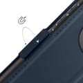 Miniatyrbild 4 av 4: Fodral för Redmi Note 14 Pro och 14 Pro Plus med kortfack och videostöd i nattblått