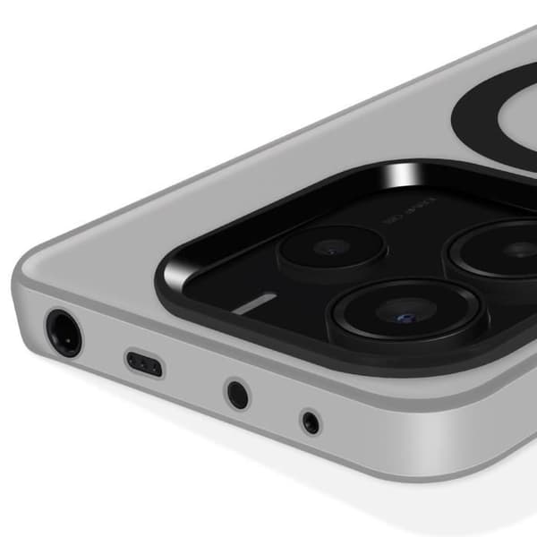 Coque för Xiaomi Redmi Note 14 5G MagSafe Stötabsorberande Militär Kvalitet Svart