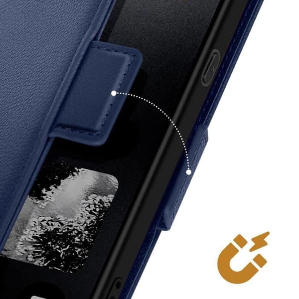 Etui för Nothing CMF Phone 1 Med Handledsrem Fodral Plånbok Blå