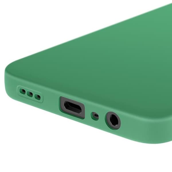 Coque för Oppo A40 Silikon Matt Kamerablokk Skyddad Grön