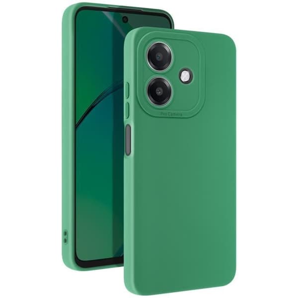Coque för Oppo A40 Silikon Matt Kamerablokk Skyddad Grön