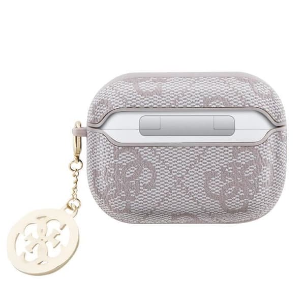 Coque för AirPods Pro med Elegant Charm Design Guess Powderrosa
