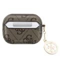 Miniatyrbild 2 av 4: Coque för AirPods Pro 2 med Elegant Charm Design Guess Brun