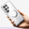 Miniatyrbild 4 av 4: Heltäckande skydd för Samsung S25 Ultra Stöttålig Cosmo-kollektion I-Blason Transparent