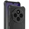 Miniatyrbild 3 av 3: Coque för Samsung Galaxy A16 - Texturerad Antichock Silikon Våg 3D - Svart