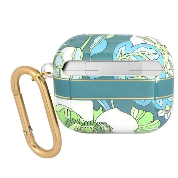 Coque för AirPods Pro med Karbinhake Design Blommigt Delikat Guess Flerfärgad