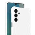 Miniatyrbild 3 av 4: Siliconfodral för Samsung Galaxy A16 Stötabsorberande 3D Vågtextur iMak Vit