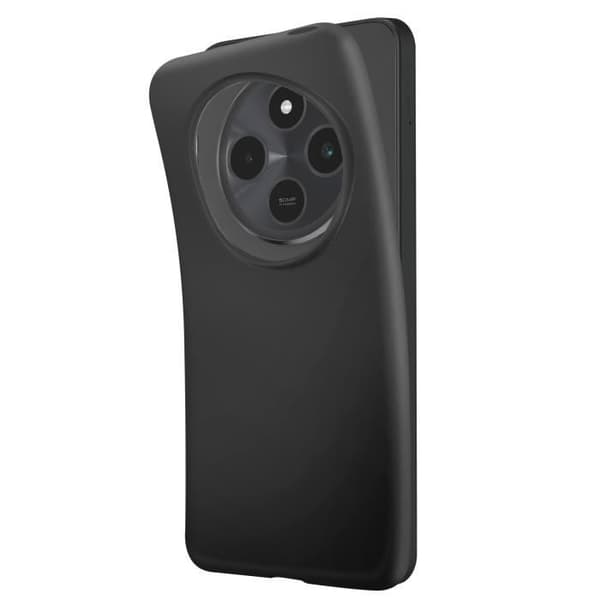 Coque för Xiaomi Redmi 14C Silikon Mjuk Täckning Tunn Mayaxess Svart