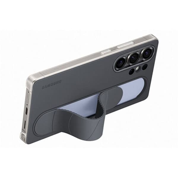 Coque - Samsung - Galaxy S25 Ultra - Svart - Stöd funktion - Inbyggd rem