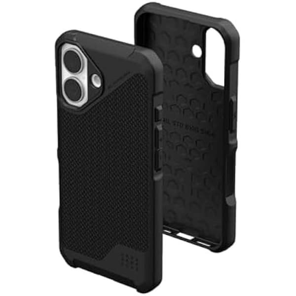 URBAN ARMOR GEAR Metropolis LT MS Fodral kompatibelt med Apple iPhone 16 Cover (fallskydd enligt militära standarder,