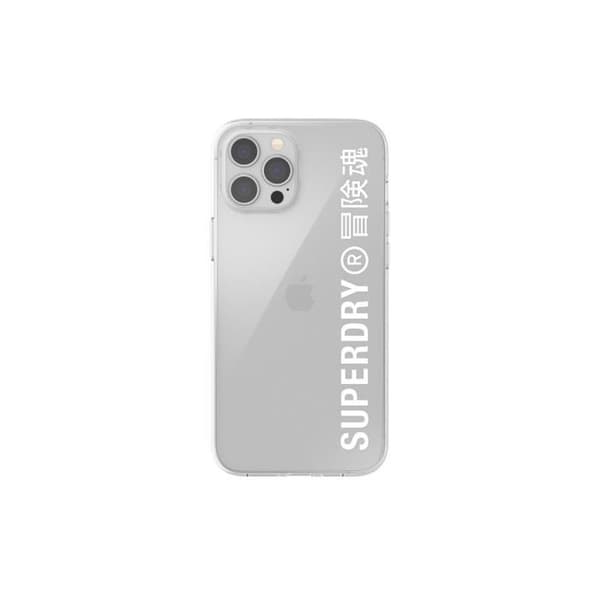 Coque för Apple iPhone 12 Pro Max Snap Case Clear i TPU Superdry Transparent