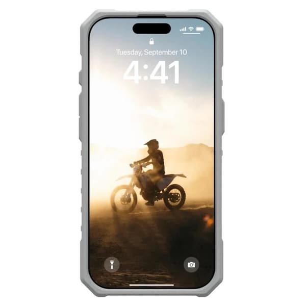 iPhone 16 Pro Fodral - UAG Pathfinder Clear Magsafe - Active Neon