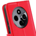 Miniatyrbild 4 av 4: Fodral för Xiaomi Redmi 14C Plånbok med Rem Mayaxess Röd