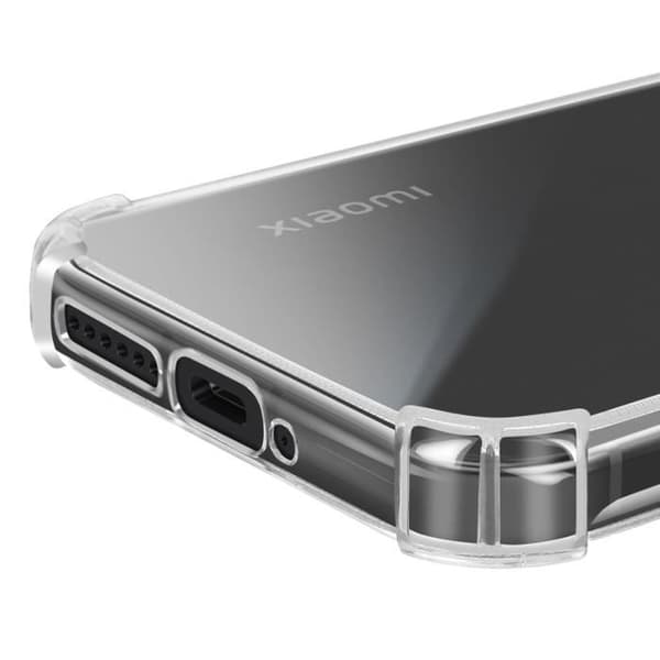 Stötabsorberande skal för Xiaomi 15 Pro med förstärkta hörn Mayaxess Transparent