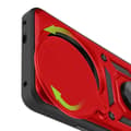 Miniatyrbild 3 av 4: Coque för Xiaomi Redmi Note 14 Pro och 14 Pro Plus Med Stöd Båge Mayaxess Röd