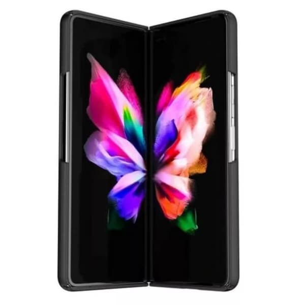 Skyddsskal för Samsung Galaxy Z Fold 3 Förstärkt Supergrip Mercury Svart