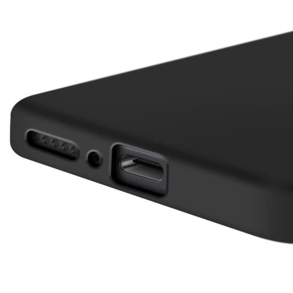 Coque för Xiaomi Redmi Note 14 5G Silikon Mjuk Tunn Yta Mayaxess Svart