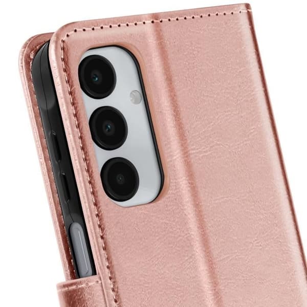 Étui för Samsung Galaxy A16 Fodral med Handrem Mayaxess Rosé Champagne
