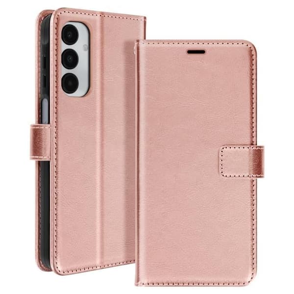 Étui för Samsung Galaxy A16 Fodral med Handrem Mayaxess Rosé Champagne