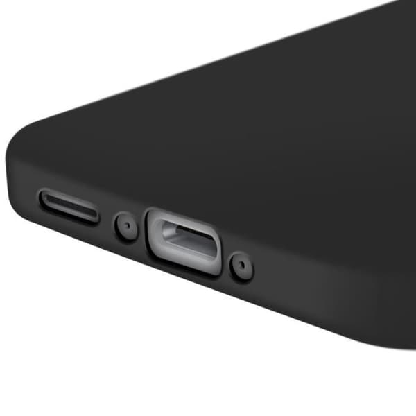 Coque för Samsung Galaxy A36 Silikon Mjuk Tunn Beläggning Mayaxess Svart