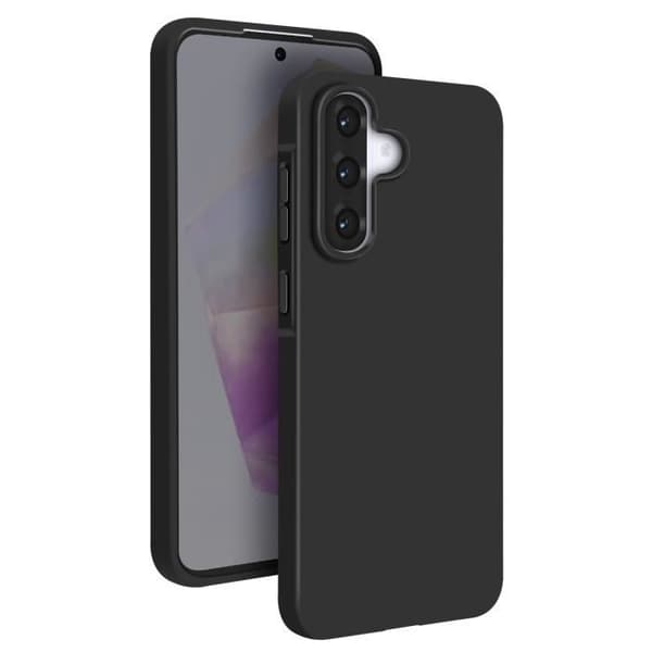 Coque för Samsung Galaxy A36 Silikon Mjuk Tunn Beläggning Mayaxess Svart