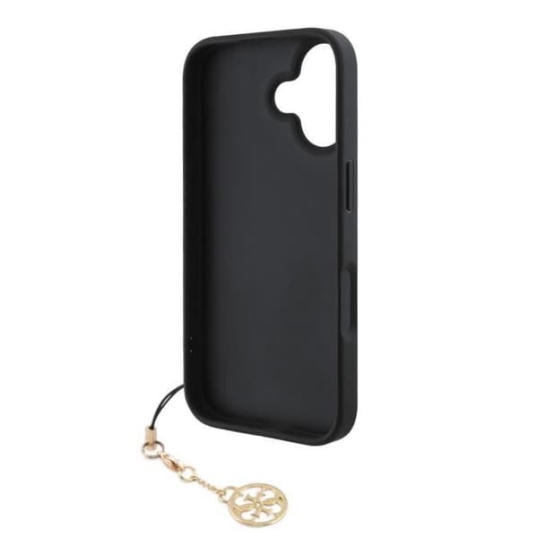 Bakstycke för iPhone 16 Plus Tryckt 4G Guess Grå