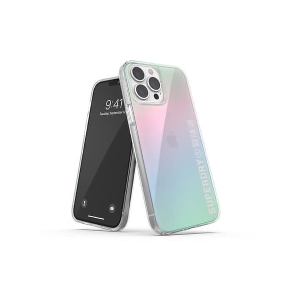 Coque för Apple iPhone 13 Pro Max Collection Snap Case Clear i TPU Superdry Flerfärgad