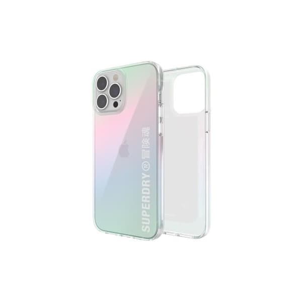 Coque för Apple iPhone 13 Pro Max Collection Snap Case Clear i TPU Superdry Flerfärgad
