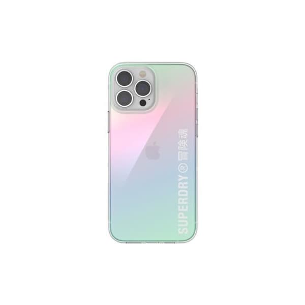 Coque för Apple iPhone 13 Pro Max Collection Snap Case Clear i TPU Superdry Flerfärgad
