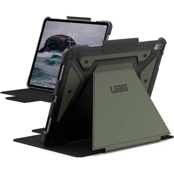 Skyddsetui - URBAN ARMOR GEAR - Metropolis SE - Apple iPad Air 13 M2/2024 - Olive - Polyuretan