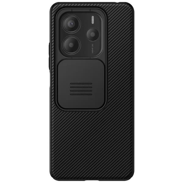 Skydd för Xiaomi Redmi Note 14 5G Stöttålig Kameraskydd Nillkin Svart