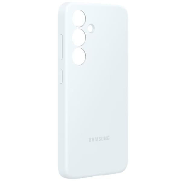 Coque för Samsung S24 Plus Soft Touch Silikon Flexibel Original Samsung Ljusgrå