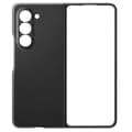Miniatyrbild 1 av 4: Coque för Samsung Z Fold 5 Simili Läder Eco-Läder Case Original Svart Phantom
