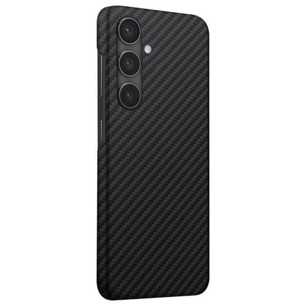 Coque för Samsung Galaxy S25 Original Carboneffekt Samsung Svart