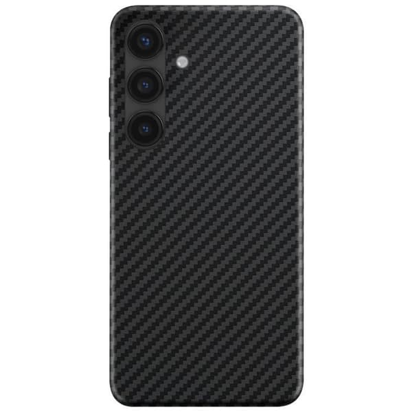 Coque för Samsung Galaxy S25 Original Carboneffekt Samsung Svart