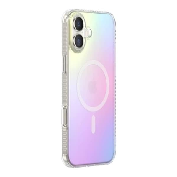 Skyddsskal - BIGBEN - iPhone 16 - Flerfärgad - Stötskyddande - Anti-gulnande behandling